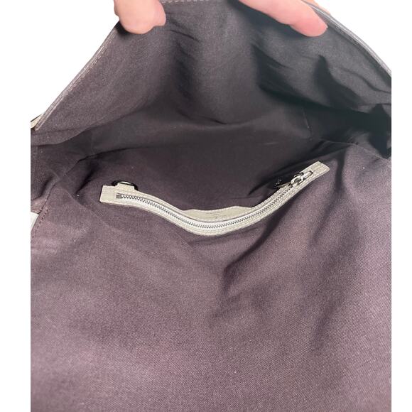 Louis Vuitton Taiga Roman MM Ardoise Gray Messenger Crossbody Bag 2009 - Picture 13 of 16